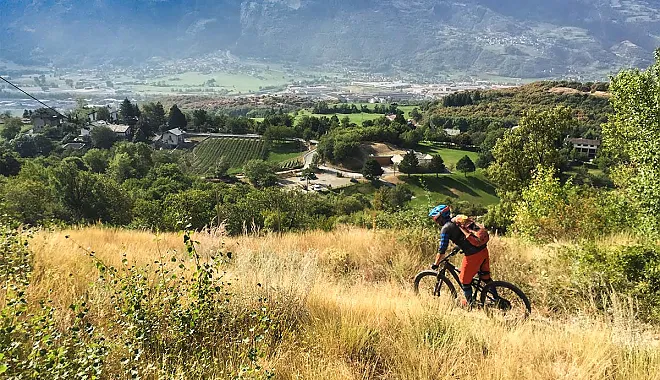 Mountainbike Enduro Tour: Roisan MTB Trailcenter