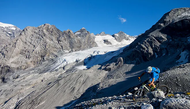 Mountainbike Enduro Tour: Tibet to Ice Trail Stilfserjoch