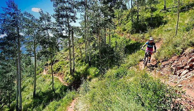 Mountainbike AllMountain Tour: Teocalli Ridge Loop