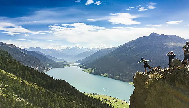 Mountainbike  Tour: Reschenpass 