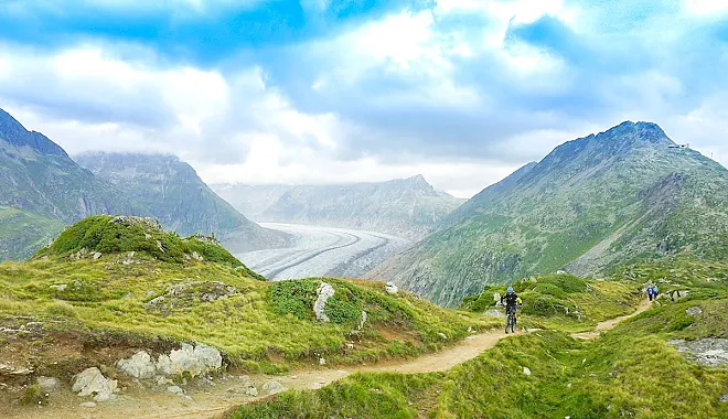Mountainbike AllMountain Tour: Stoneman Glaciara