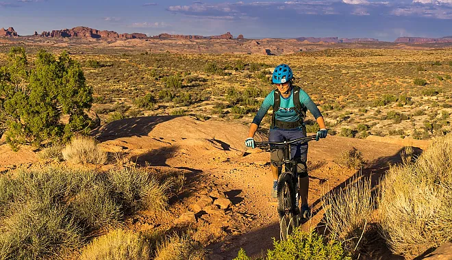 Mountainbike Enduro Tour: Moab Brand Trailcenter