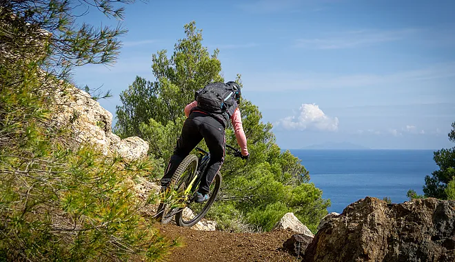 Mountainbike AllMountain Tour: Calamita Trails