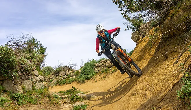 Mountainbike AllMountain Tour: Granite Trails am Perone