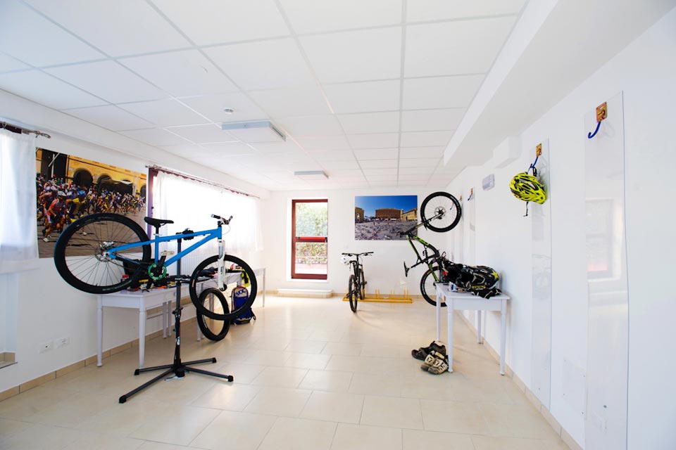 Bikeraum im Ligure Bikeraum im Ligure