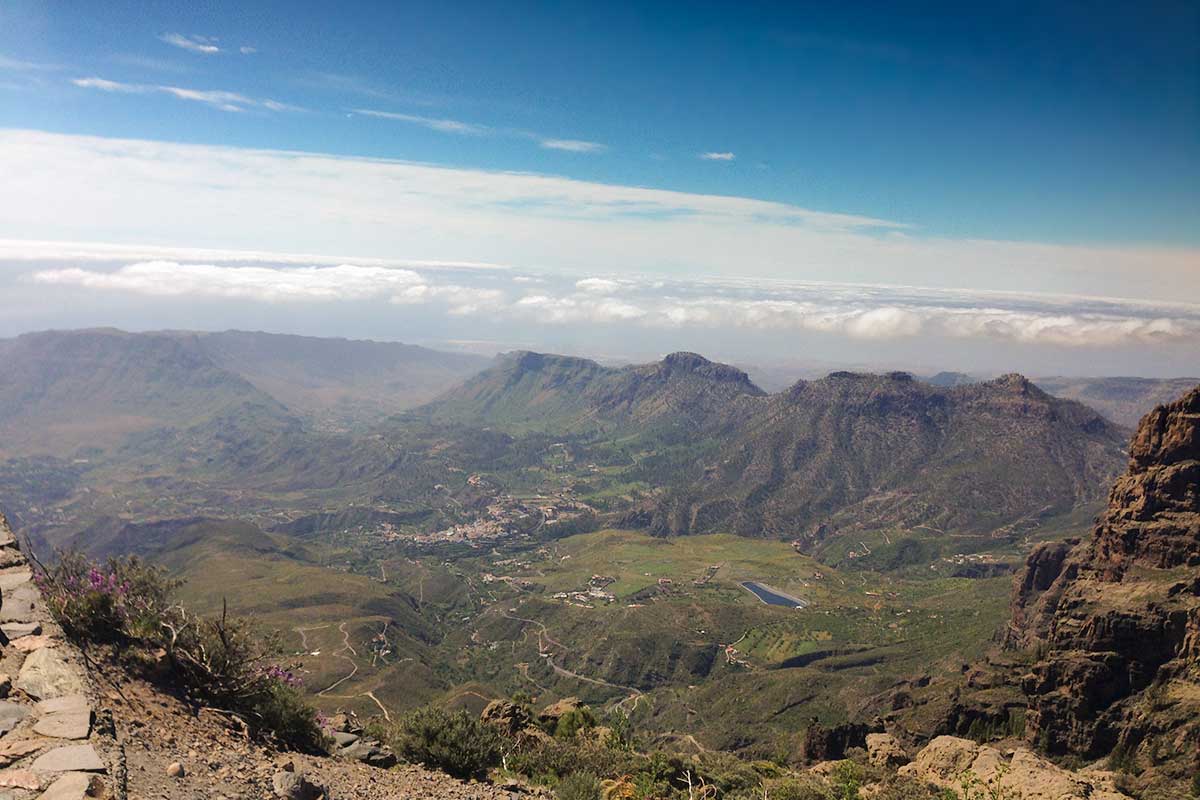 Blick in die Caldera Blick in die Caldera