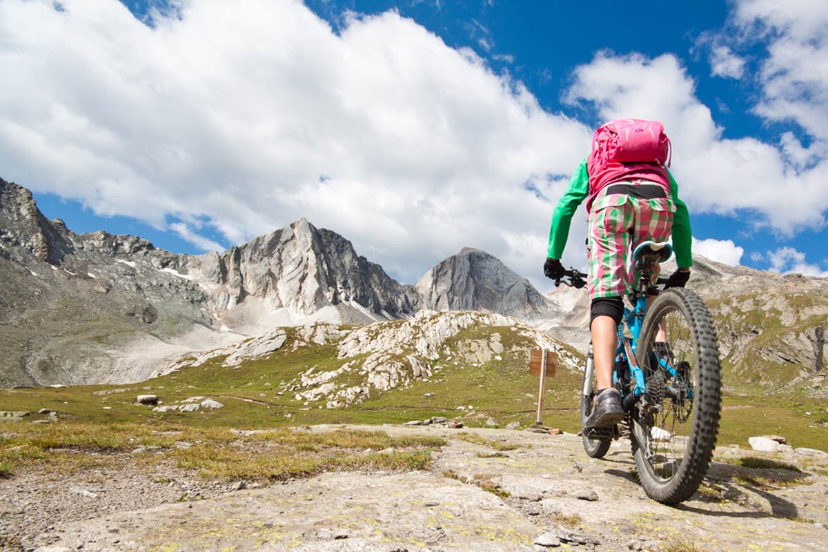 Auffahrt zum Eisjöchl