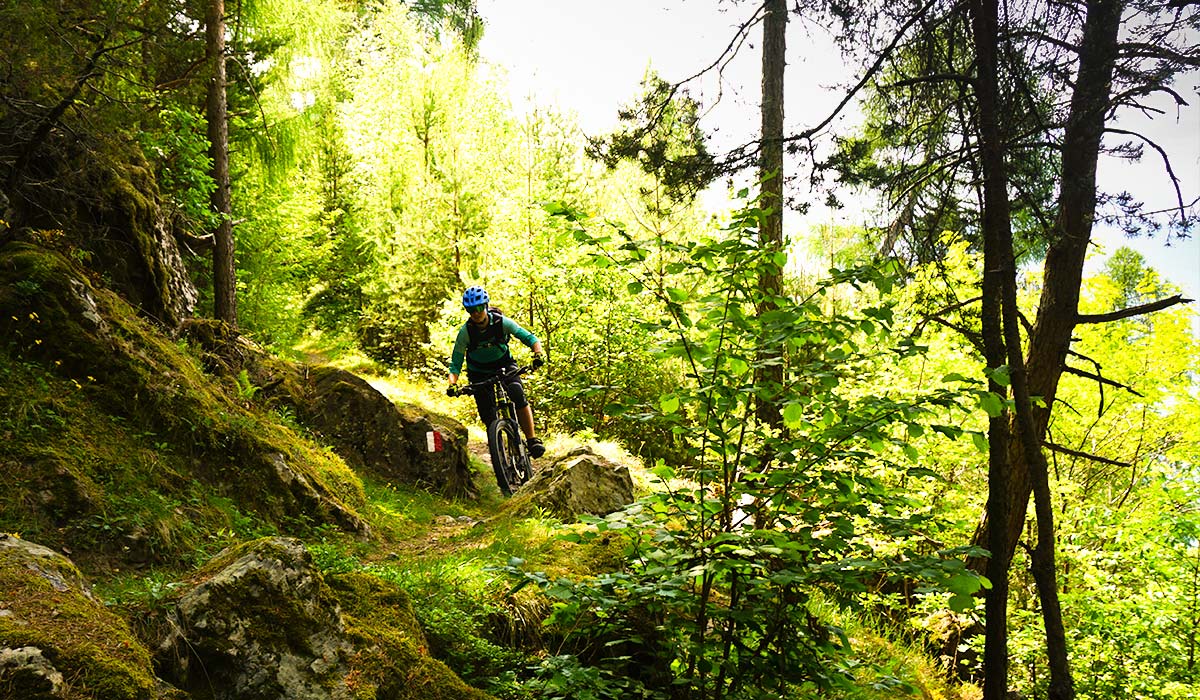 Trails in Valtellina Schmugglertrails zwischen Tirano und Poschiavo