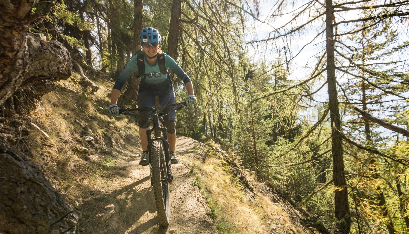 Der Panorama Trail hat alle Facetten Flowig und technisch