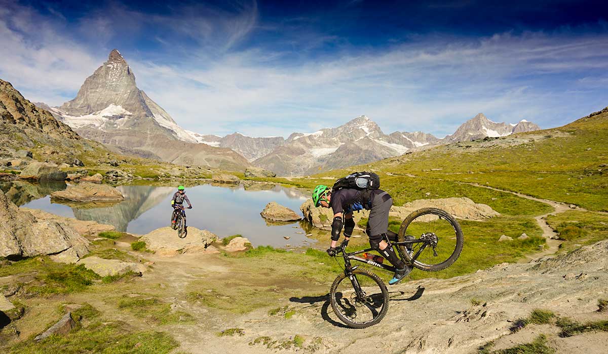 Riffelsee mit Matterhorn Riffelsee mit Matterhorn